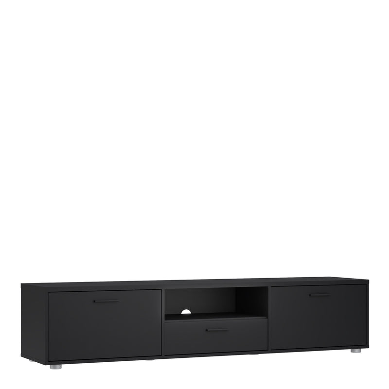 Media TV Unit with 2 Doors 1 Drawer – image 1