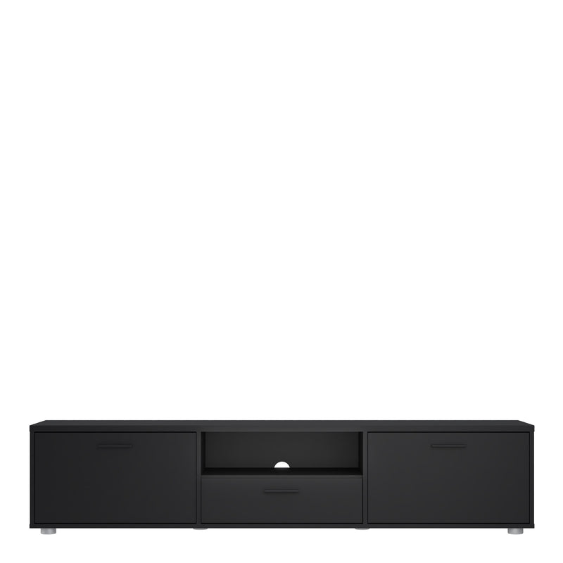 Media TV Unit with 2 Doors 1 Drawer – image 2