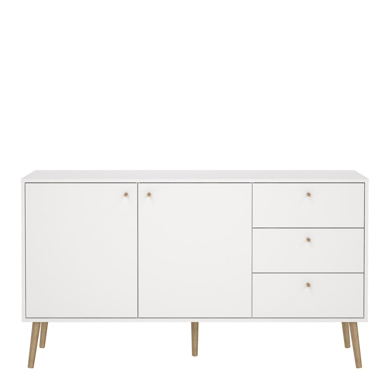 Cumbria Sideboard 2 Doors + 3 Drawers Dark – image 2