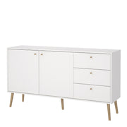 Cumbria Sideboard 2 Doors + 3 Drawers Dark – image 3