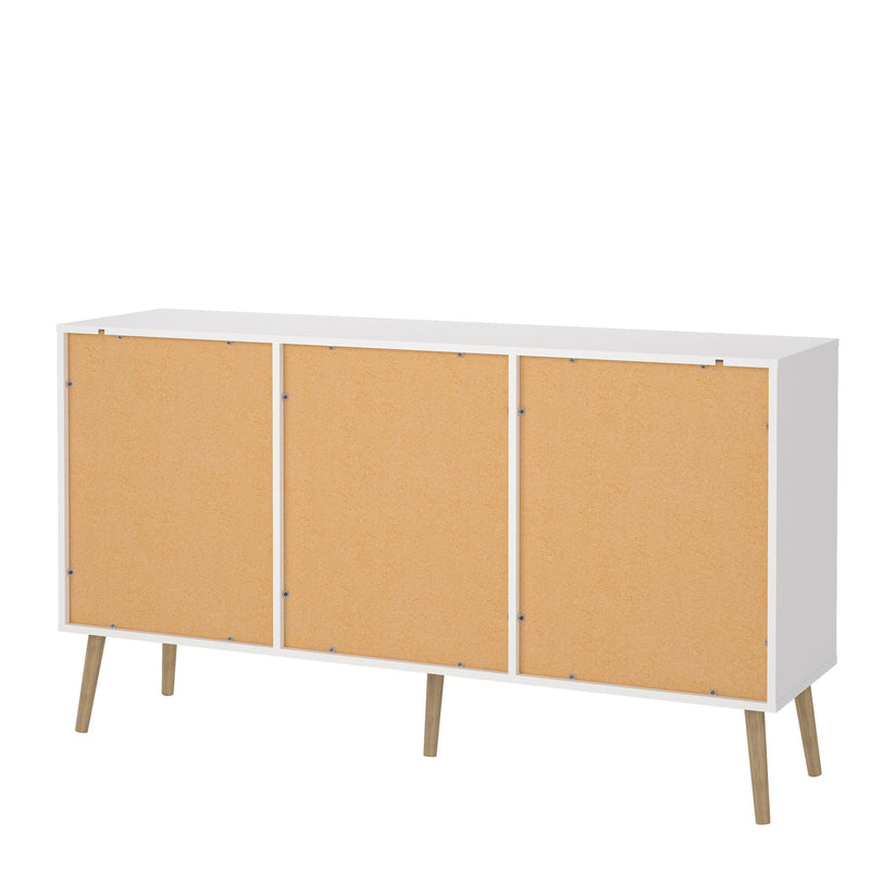 Cumbria Sideboard 2 Doors + 3 Drawers Dark – image 4