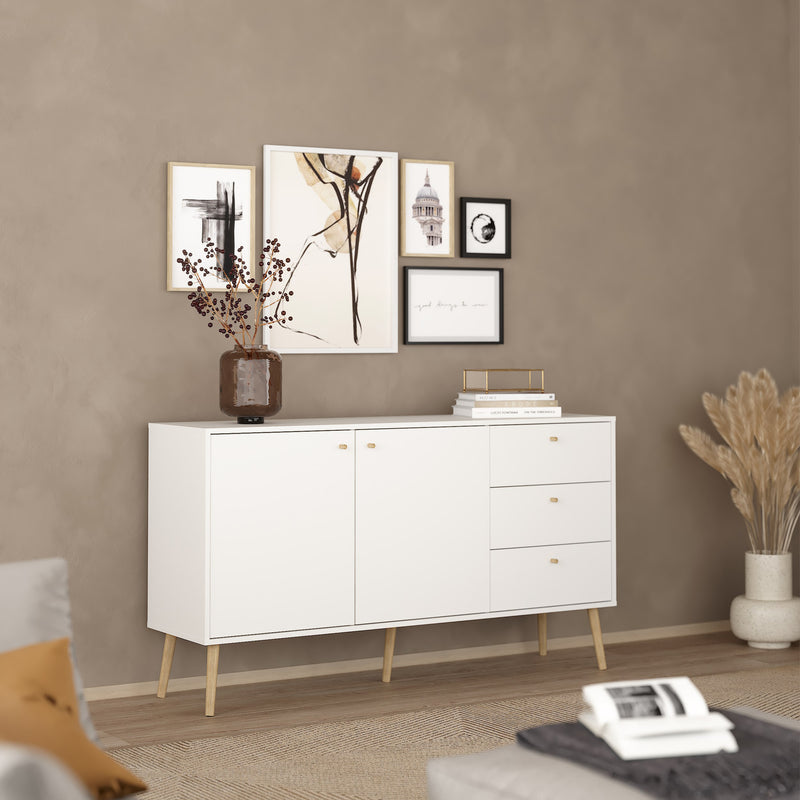 Cumbria Sideboard 2 Doors + 3 Drawers Dark – image 6