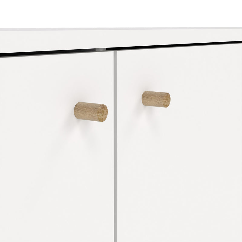 Cumbria Sideboard 2 Doors + 3 Drawers Dark – image 7