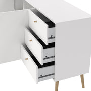 Cumbria Sideboard 2 Doors + 3 Drawers Dark – image 8