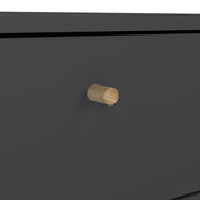 Cumbria Nightstand 1 Door + 1 Drawer Dark – image 8