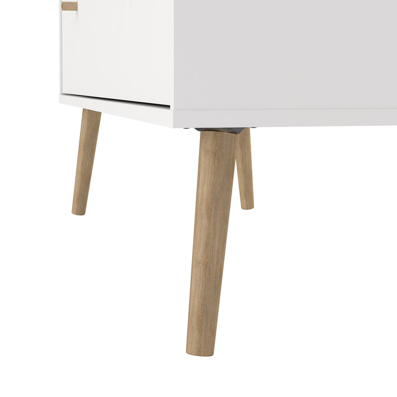 Cumbria Chest 2 + 2 Drawers Dark – White – image 10