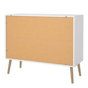 Cumbria Chest 2 + 2 Drawers Dark – White – image 4