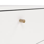 Cumbria Chest 5 Drawers Dark – White – image 8