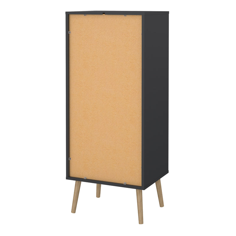 Cumbria Chest 5 Drawers Dark – Grey – image 4
