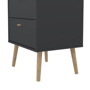 Cumbria Chest 5 Drawers Dark – Grey – image 9