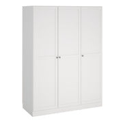 Brande Wardrobe with 3 Frame Doors in Jackson – White – image 1