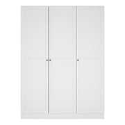 Brande Wardrobe with 3 Frame Doors in Jackson – White – image 2