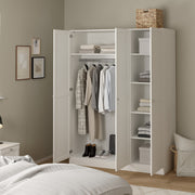 Brande Wardrobe with 3 Frame Doors in Jackson – White – image 9