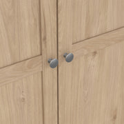 Brande Wardrobe with 3 Frame Doors in Jackson – Hickory Oak – image 10