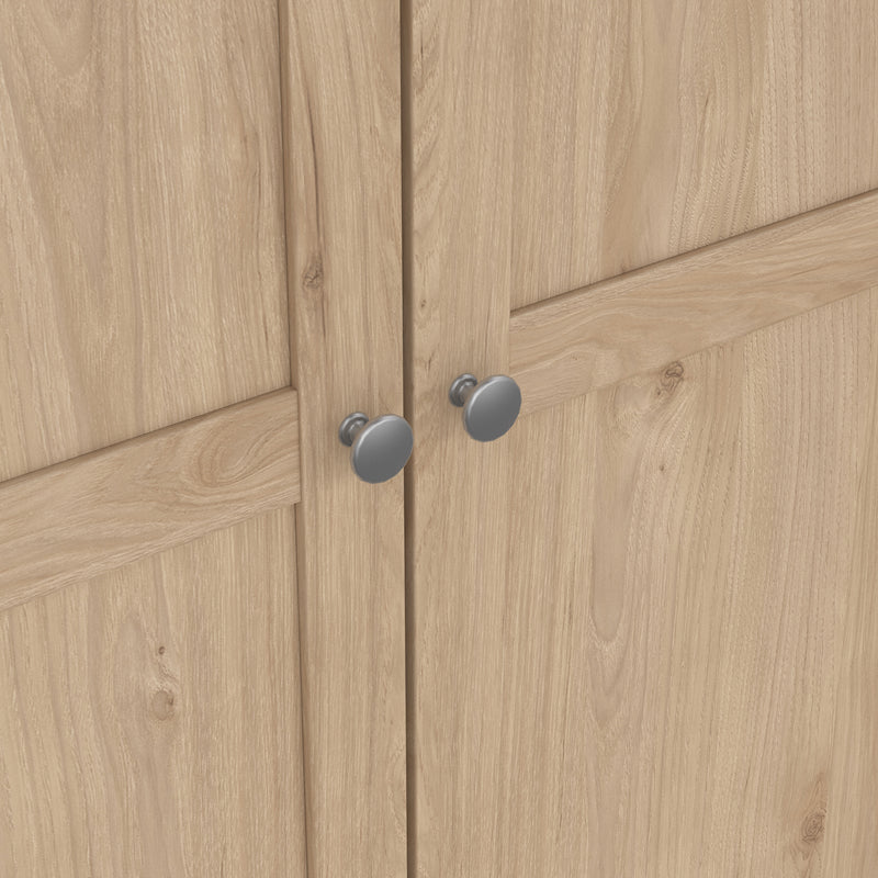 Brande Wardrobe with 3 Frame Doors in Jackson – Hickory Oak – image 10