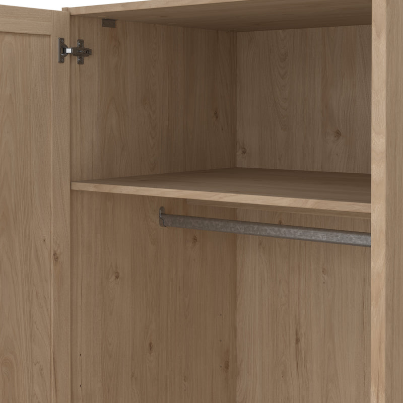 Brande Wardrobe with 3 Frame Doors in Jackson – Hickory Oak – image 11