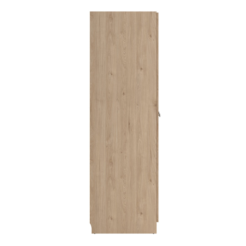 Brande Wardrobe with 3 Frame Doors in Jackson – Hickory Oak – image 4