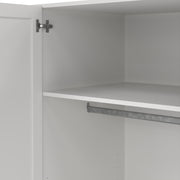 Brande Wardrobe with 4 Frame Doors in Jackson – White – image 10