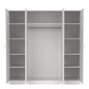 Brande Wardrobe with 4 Frame Doors in Jackson – White – image 6