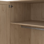Brande Wardrobe with 4 Frame Doors in Jackson – Hickory Oak – image 11