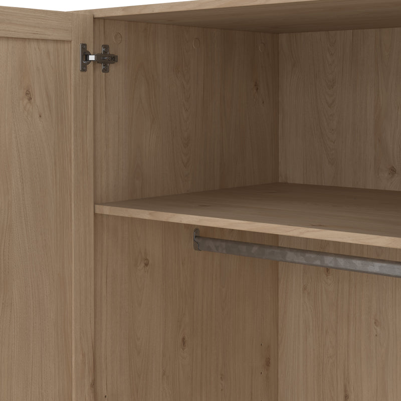 Brande Wardrobe with 4 Frame Doors in Jackson – Hickory Oak – image 11