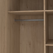 Brande Wardrobe with 2 Frame Doors in Jackson – Hickory Oak – image 10