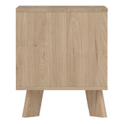 Ikast Nightstand 1 Drawer in Jackson Hickory and White – image 4