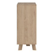 Ikast 6 Drawers Double Dresser in Jackson Hickory and White – image 4