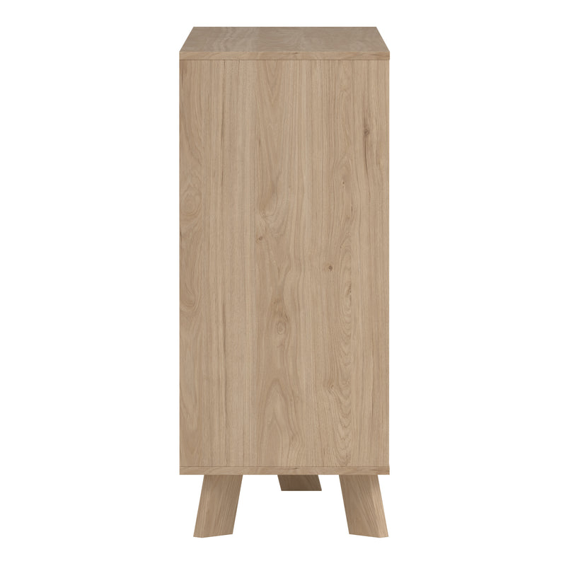 Ikast 6 Drawers Double Dresser in Jackson Hickory and White – image 4