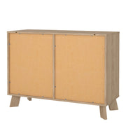 Ikast Sideboard 2 Doors + 1 Drawer in Jackson Hickory and White – image 5