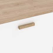 Ikast Sideboard 2 Doors + 1 Drawer in Jackson Hickory and White – image 9