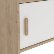 Ikast TV-Wall Unit with 2 Sliding Doors in Jackson Hickory and White – image 10