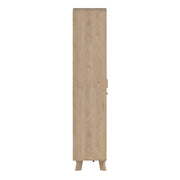 Ikast China Cabinet 2 Doors in Jackson Hickory and White – image 4