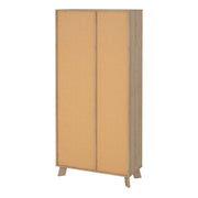 Ikast China Cabinet 2 Doors in Jackson Hickory and White – image 5