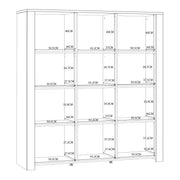 Bohol 3 Door Large Display Cabinet – White – image 7