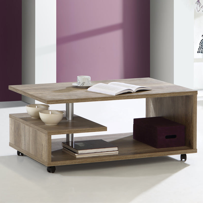 Bailey Coffee Table in Antique – Antique Oak – image 2