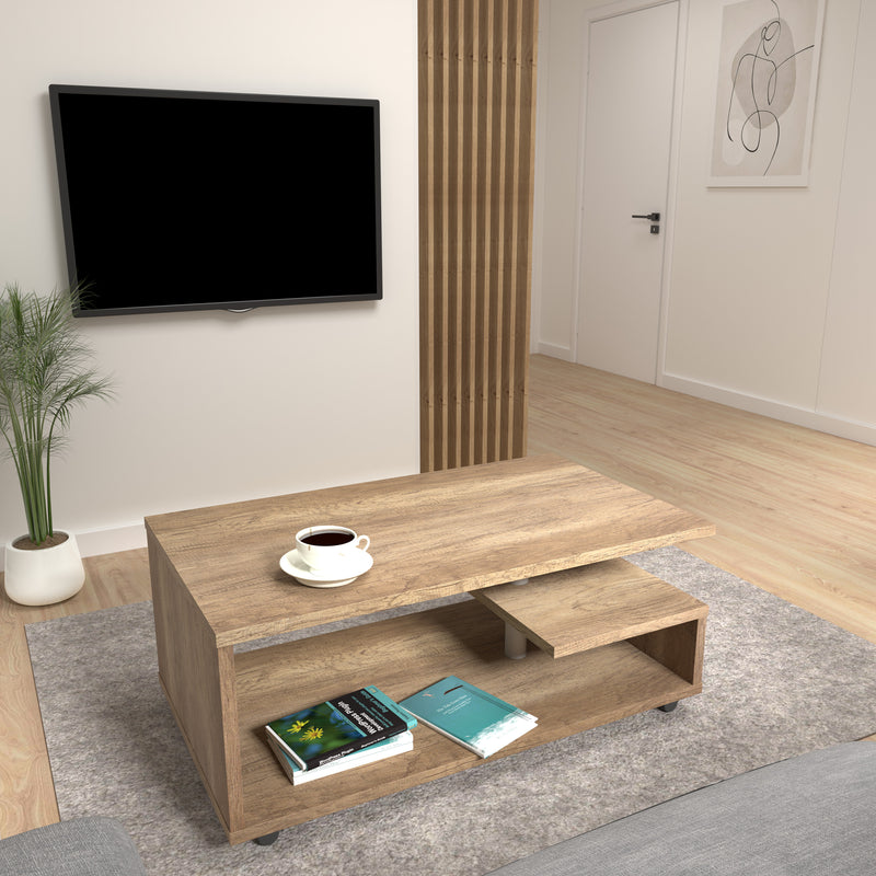 Bailey Coffee Table in Antique – Antique Oak – image 3