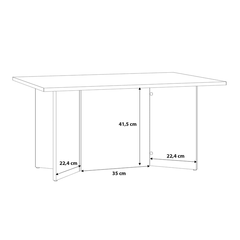 Karon Coffee Table in Sonoma Oak – image 5