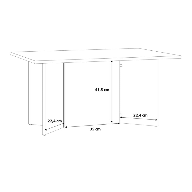 Karon Coffee Table in Sonoma Oak – image 6