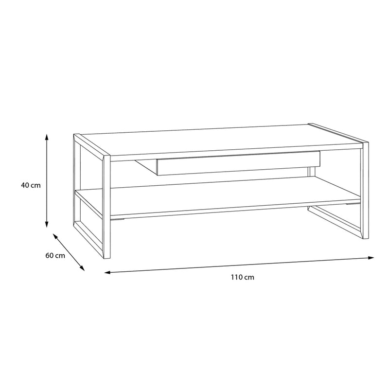 High Rock Coffee Table in Riviera Oak – image 9