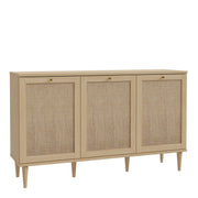 Calasetta 3 Door Sideboard in Rattan – image 1