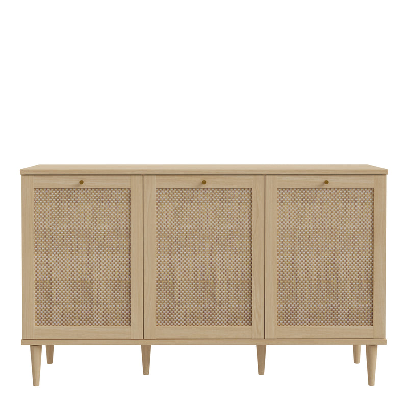 Calasetta 3 Door Sideboard in Rattan – image 2