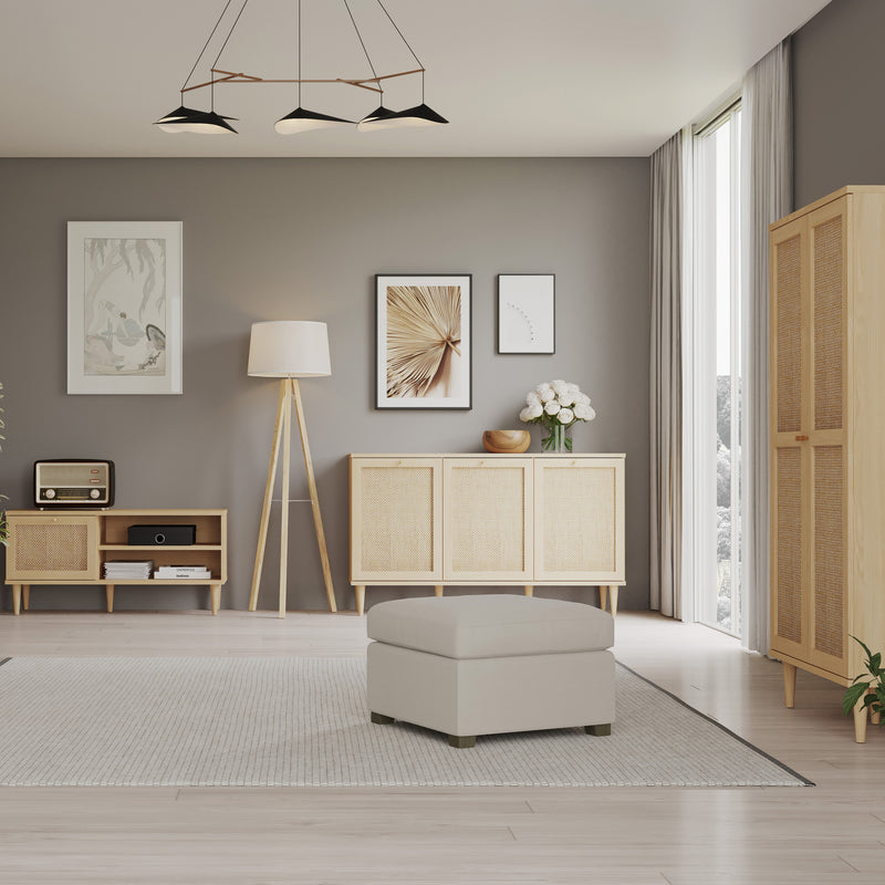 Calasetta 3 Door Sideboard in Rattan – image 7