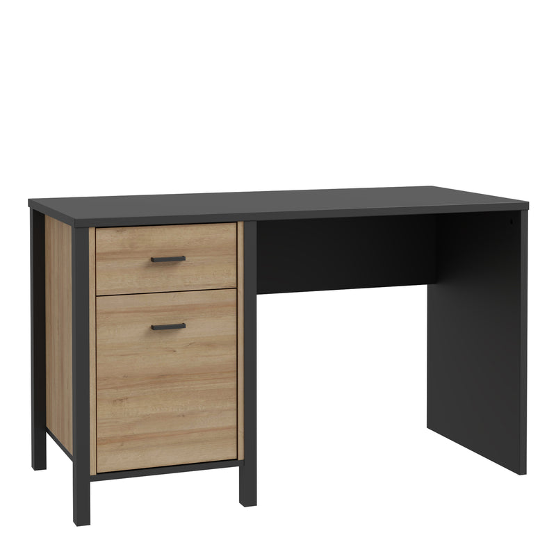 High Rock Desk in Matt Black/Riviera Oak – image 1