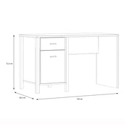 High Rock Desk in Matt Black/Riviera Oak – image 9