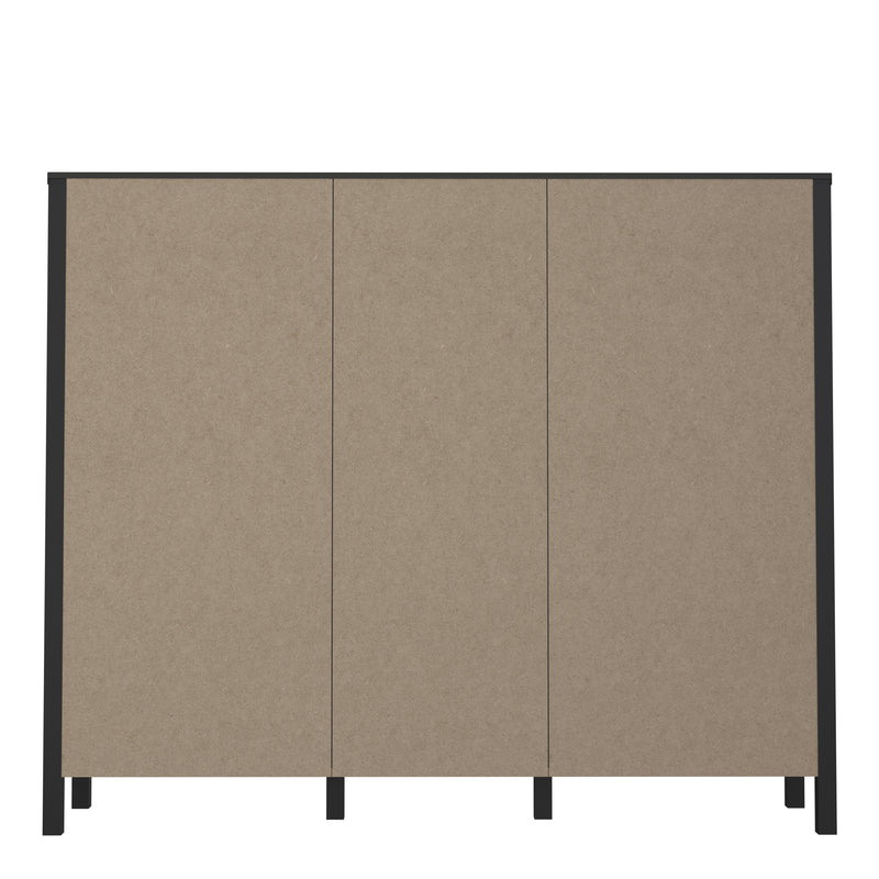 High Rock Shelf Unit in Matt Black/Riviera Oak – image 6