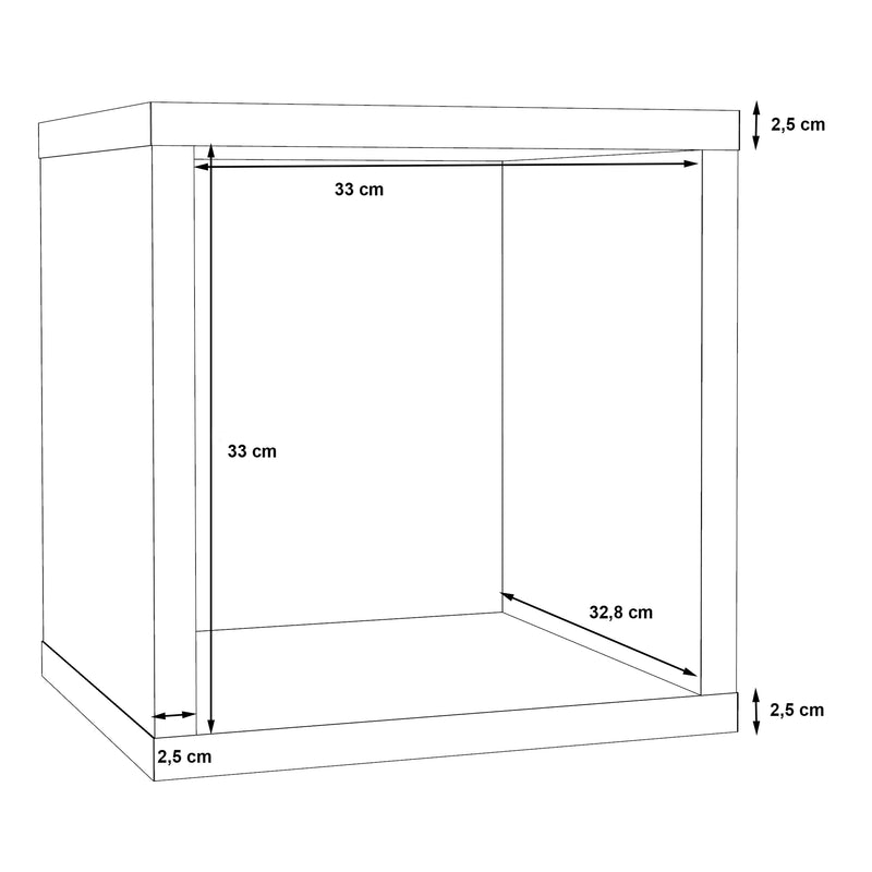 Mauro Singular Storage Unit in Artisan – Matt White – image 6