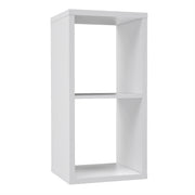 Mauro 1 Shelf Storage Unit in Artisan – Matt White – image 1