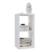 Mauro 1 Shelf Storage Unit in Artisan – Matt White – image 4