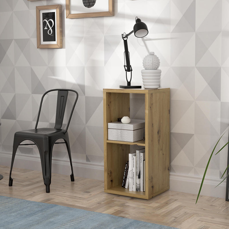 Mauro 1 Shelf Storage Unit in Artisan – Artisan Oak – image 3